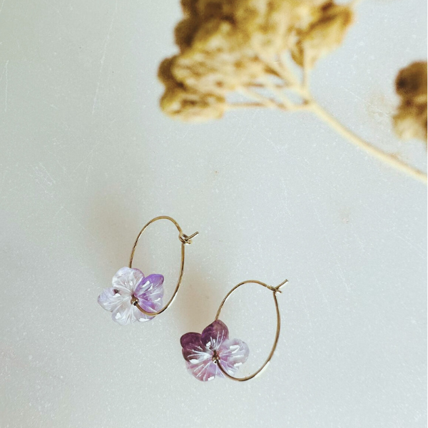 Earings Lavanda